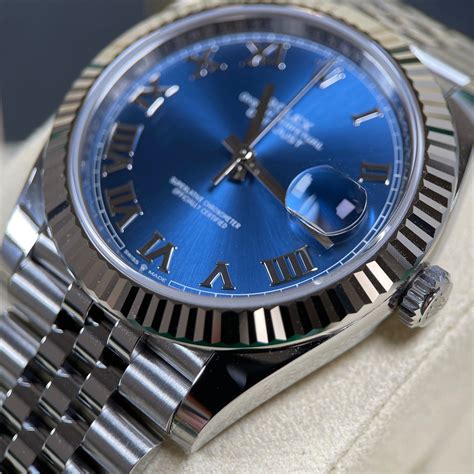 rolex dj 41 blue|new rolex datejust 41 2021.